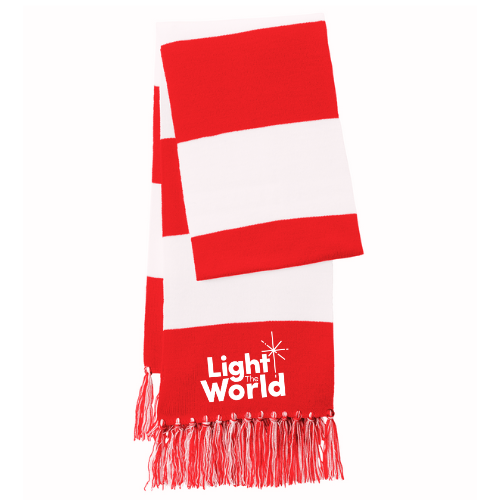 BRIGHT RED LTW Scarf