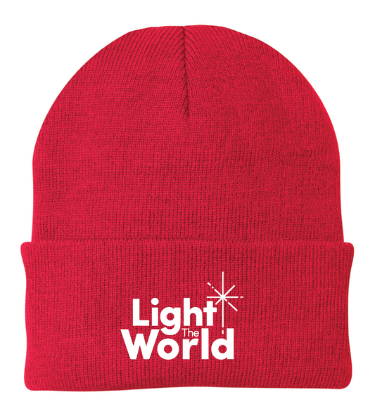 Light the World Knit Beanie Cap